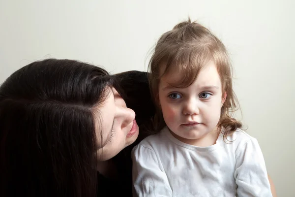 Daughter Getting Talked To — Stock Photo, Image