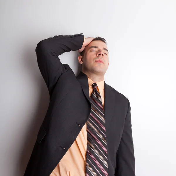 Homem de negócios stressado — Fotografia de Stock