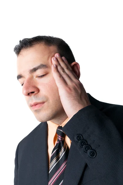 Stressz fejfájás — Stock Fotó