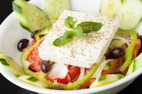 Ensalada de queso de cabra — Foto de Stock