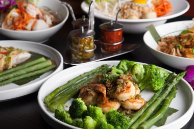 karides scampi Asya yemekleri