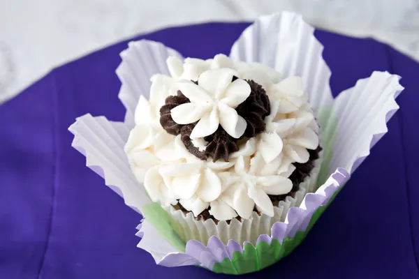 Fancy Gourmet Cupcake — Stock Photo, Image