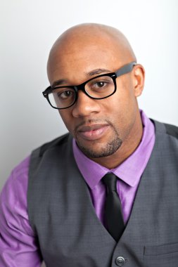 Şık modern iş adamı