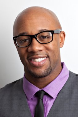 gülümseyen iş adamı