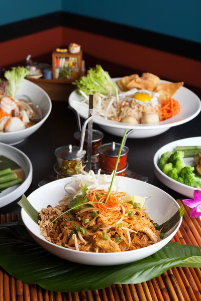 Variety of Thai Dishes — Stock Photo, Image