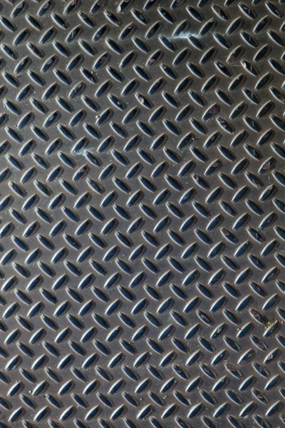 Dark Metal Diamond Plate — Stock Photo, Image