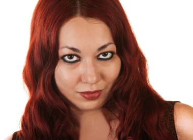 güzel gözleri olan İspanyol kadın