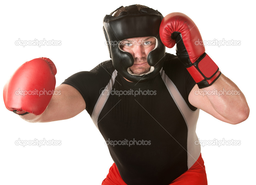 Boxer with Right Hook