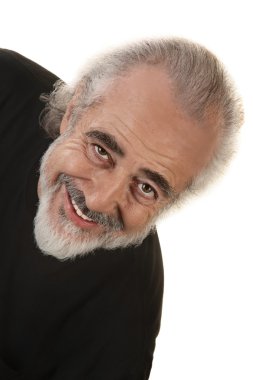 Olgun erkek gülümseyen