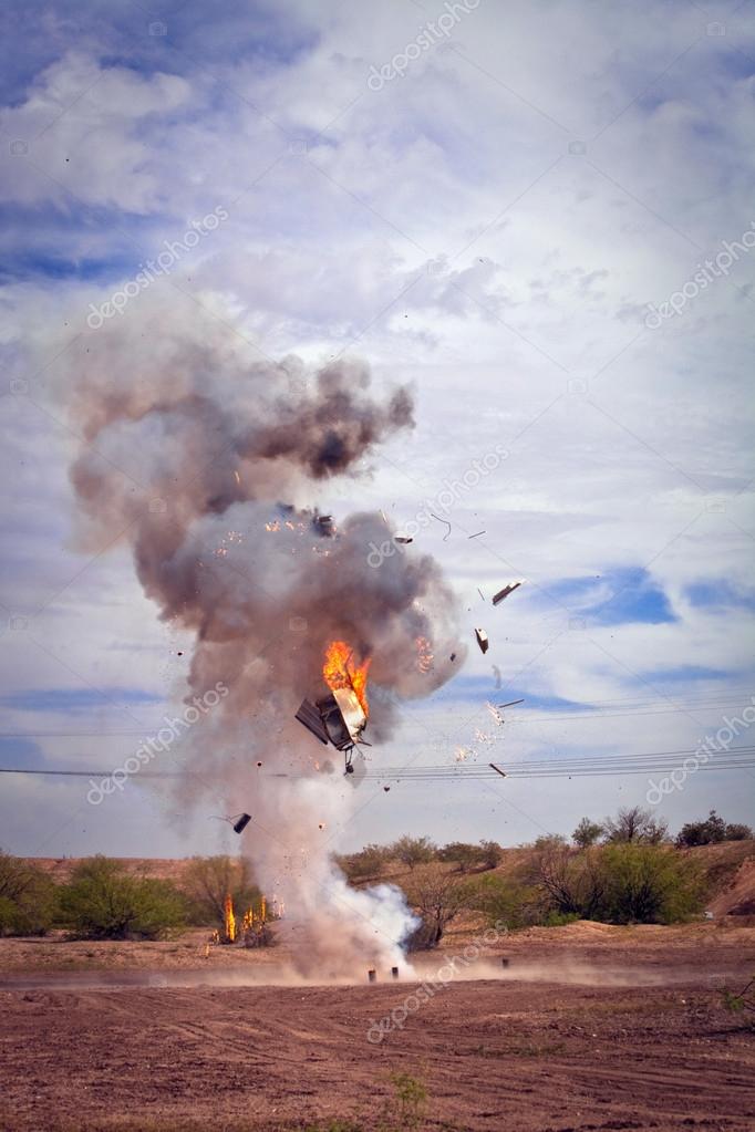 Appliance Exploded by EFX Pyrotechnic Team — Stock Photo © creatista ...