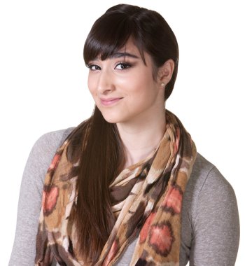 güzel hipster sırıtarak