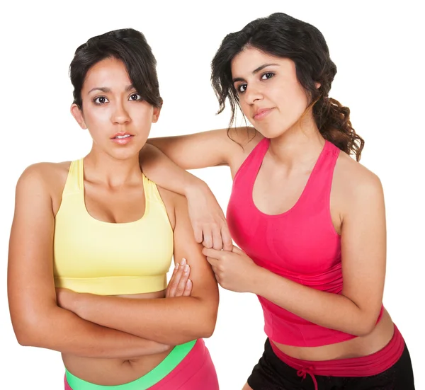 Mujeres de entrenamiento nativo americano — Foto de Stock