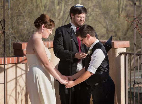 Lezbiyen evlilik töreni — Stok fotoğraf