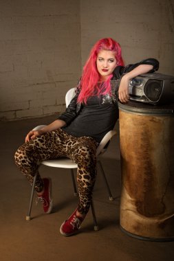 etkilenmemiş punk rock'çı