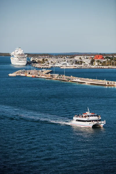 Key West Port With Boats — Stock Photo, Image