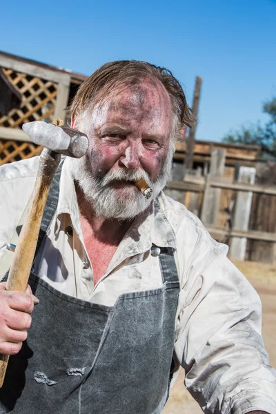 Old West Blacksmith — Stock Photo, Image