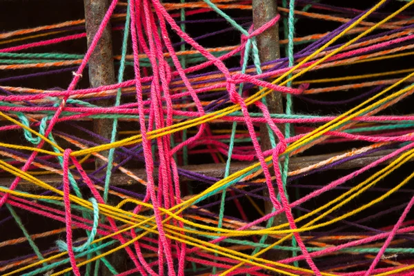 Colorful Turkish Yarn — Stock Photo, Image