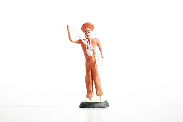 Figura juguete de arcilla mexicana — Foto de Stock