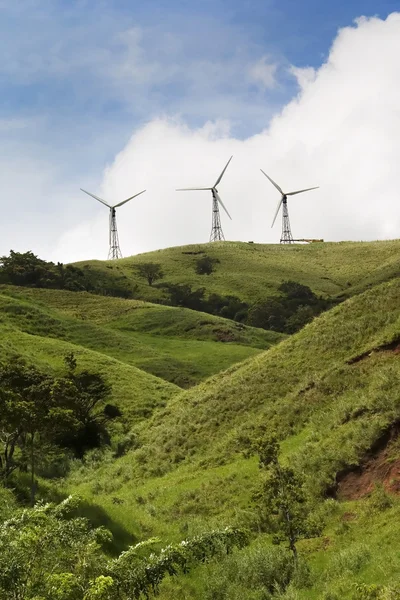 Energía eólica tiro ancho — Foto de Stock