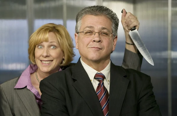 Corporate Backstabber — Stock Photo, Image