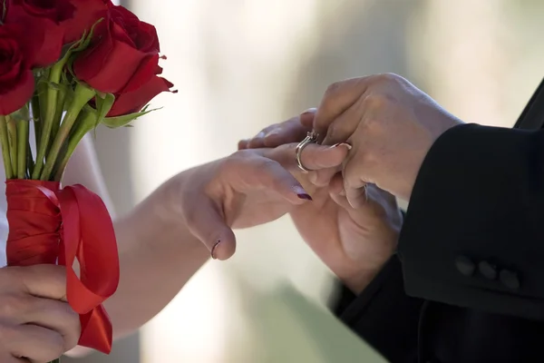 Anillo de boda — Foto de Stock