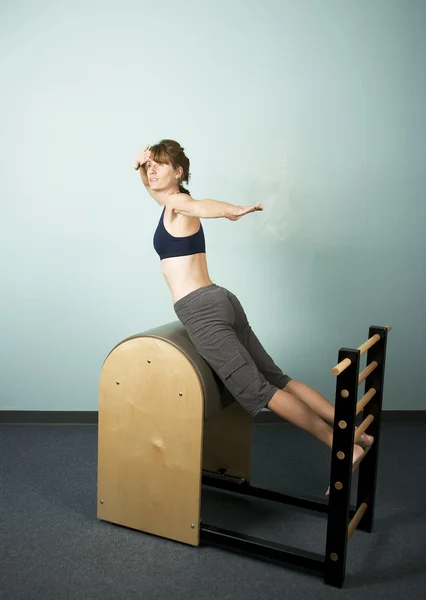 Kobieta Ćwiczenia — Zdjęcie stockowe
