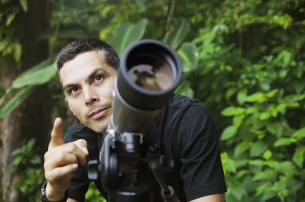 Handsome Nature Guide — Stock Photo, Image