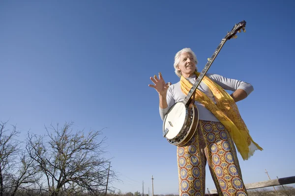 Odtwarzacz banjo — Zdjęcie stockowe