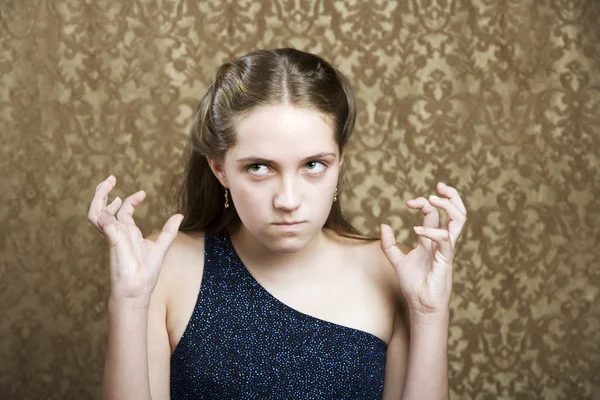 Frustrated Young Girl — Stock Photo, Image