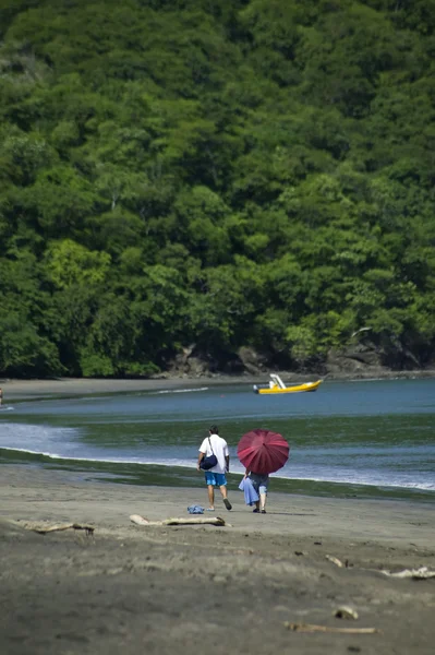 Walking on the Beach in Costa Rica — Stock Photo, Image