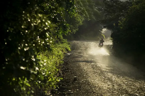 Motorrad in Costa Rica — Stockfoto