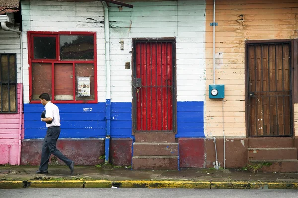 Alajuela Costa Rica gatubilden — Stockfoto