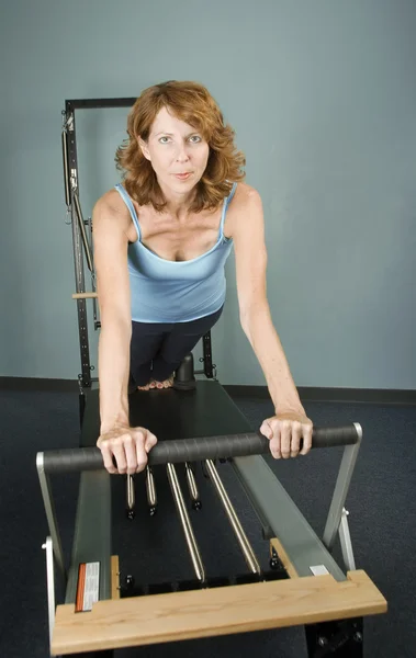 Pilates träning — Stockfoto