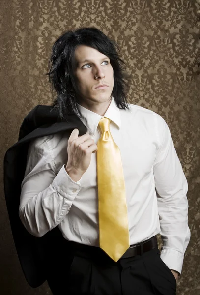 Handsome man in a business suit — Stock Photo, Image