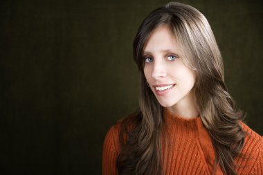 prett genç bir kadın