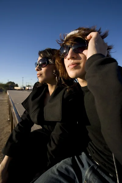 Young Hispanic Couple — Stock Photo, Image