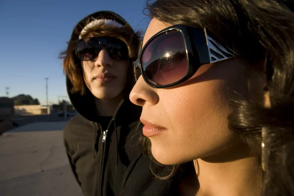 Young Hispanic Couple — Stock Photo, Image