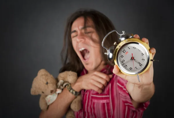 Sleepy Young Man — Stock Photo, Image