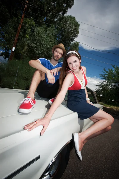 Hipster Couple — Stock Photo, Image