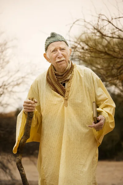 Guru nel deserto — Foto Stock