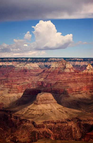 Cloud formation above Grand Canyon — Stock Photo, Image