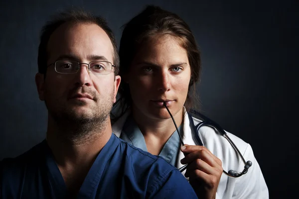Pracownicy służby zdrowia — Zdjęcie stockowe