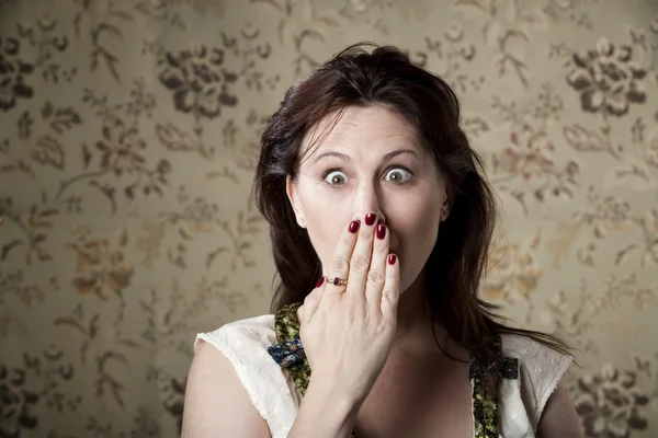 Mujer sorprendida —  Fotos de Stock