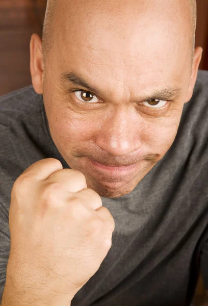 Man making a fist — Stock Photo, Image