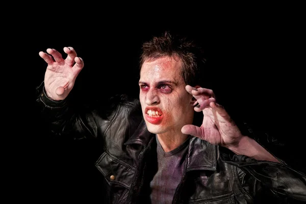 Zombie in spotlight — Stock Photo, Image