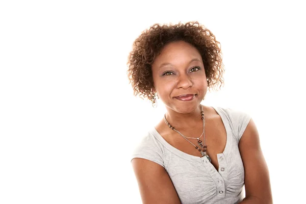 Afro-Amerikaanse vrouw. — Stockfoto