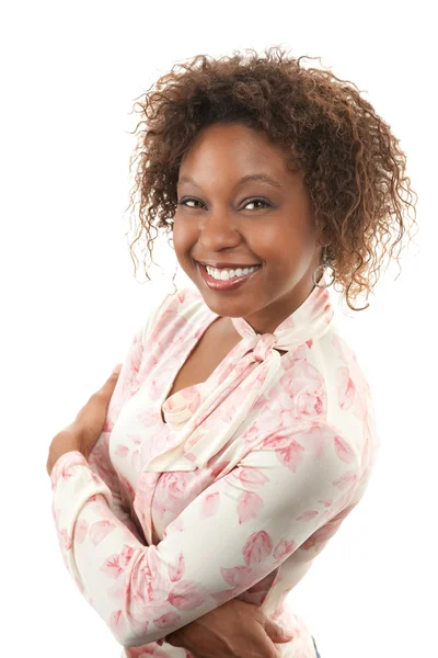 Pretty African American Woman — Stock Photo, Image