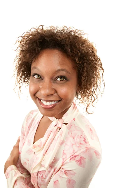 Pretty African American Woman — Stock Photo, Image