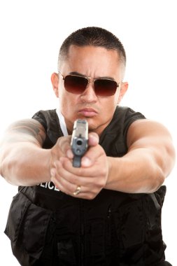 sert polis işaretleme silahı