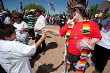 Arizona Göç Sb1070 protesto mitingi
